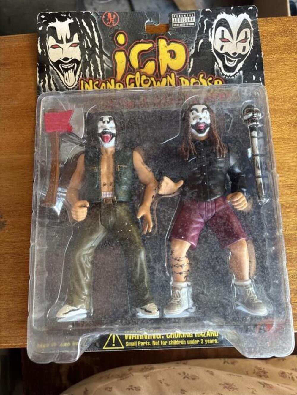 INSANE CLOWN POSSE ACTION FIGURES IOB RARE
